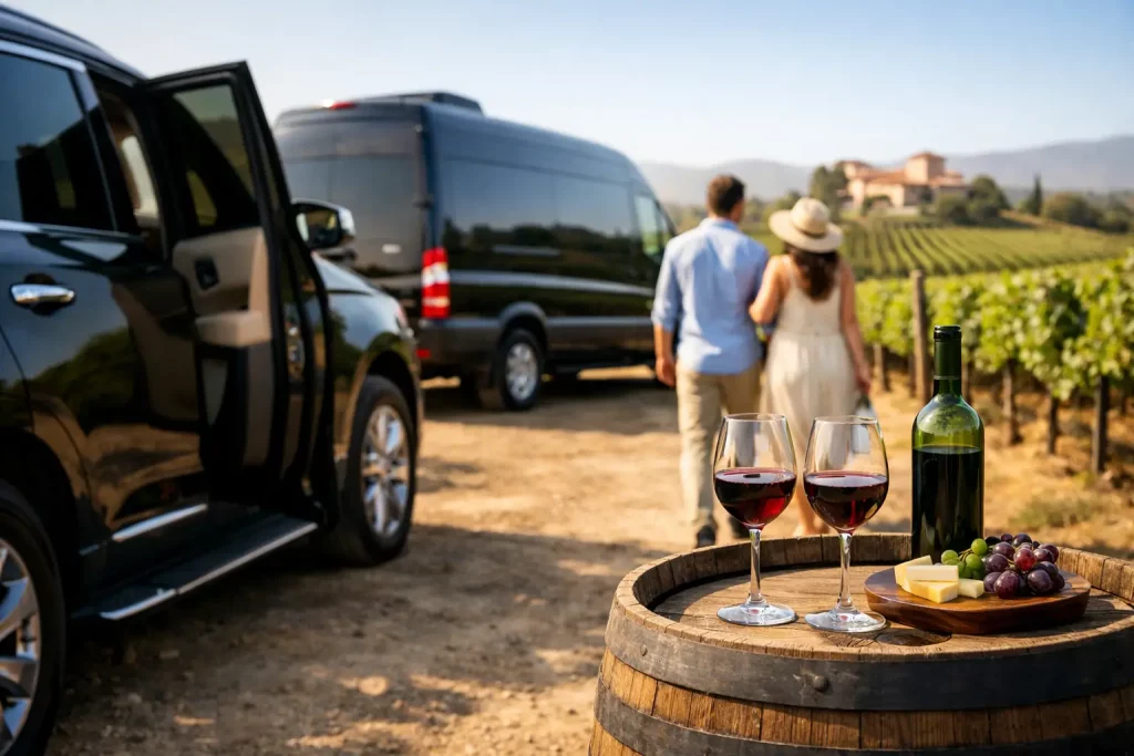 Wine Tour Transportation That Fits the Day
