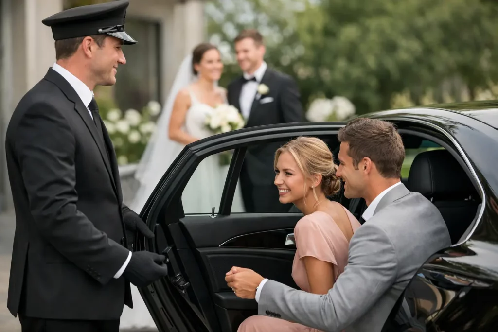 A Chauffeur Service for Wedding Guests That Works