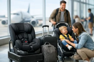 Airport Car Seats for Families Made Simple