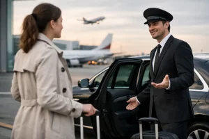 Airport Transfer for Delayed Flights Example